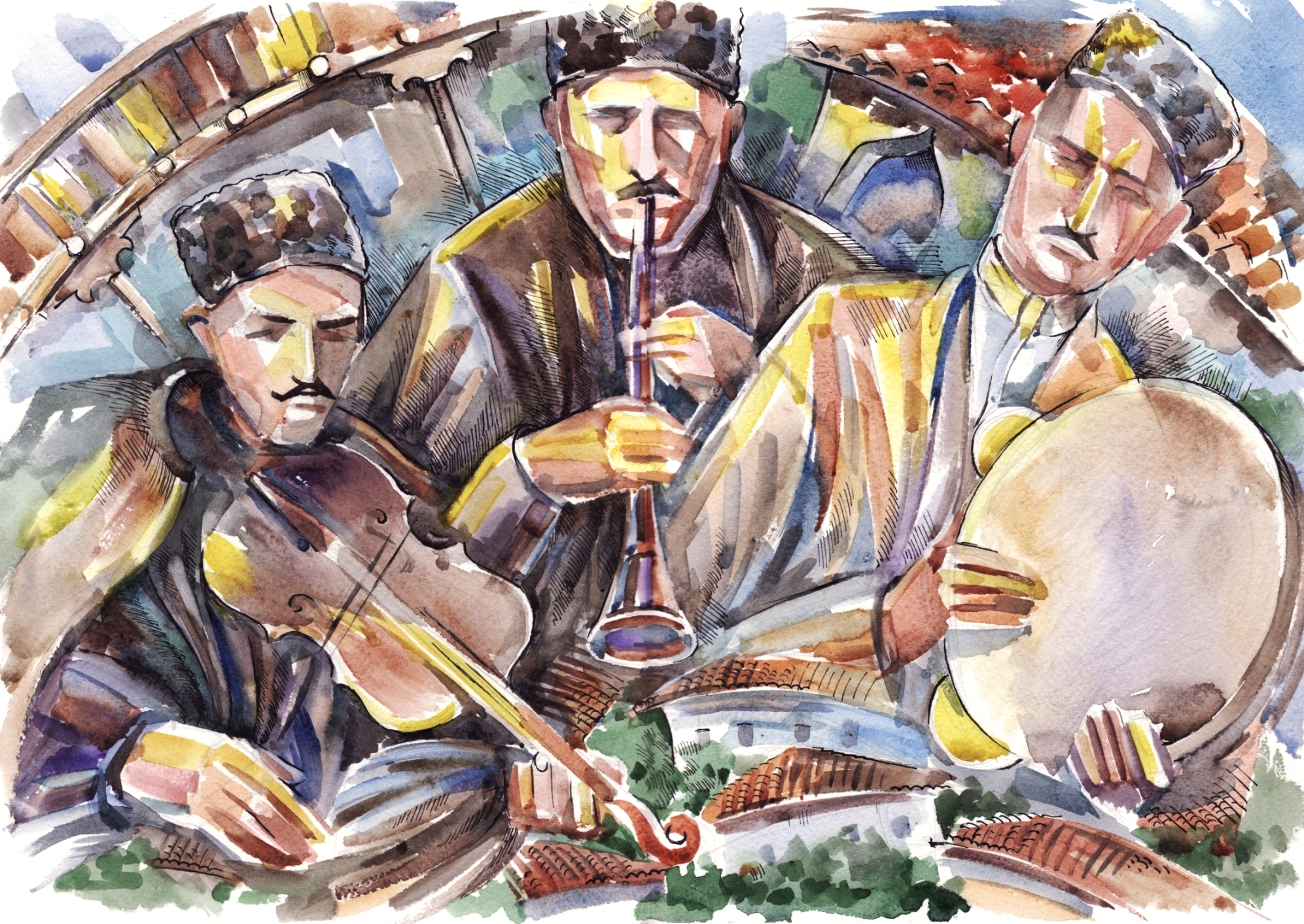 Крымские татары картина